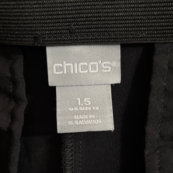 Chico's Classic Black Pants - Picture 1 of 6